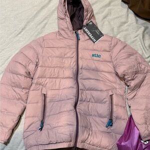 Stio Kids Light Purple Puffer Jacket